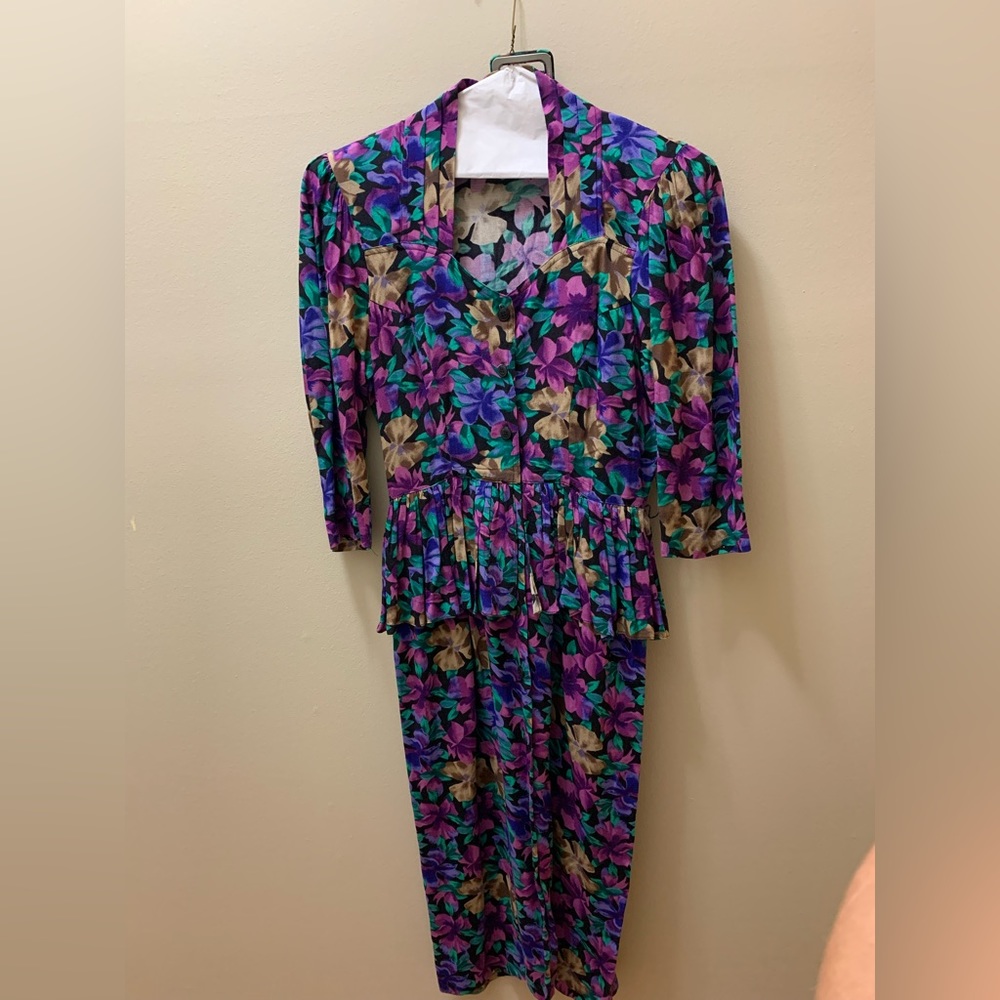 VTG 1989 Carol Anderson Dress
